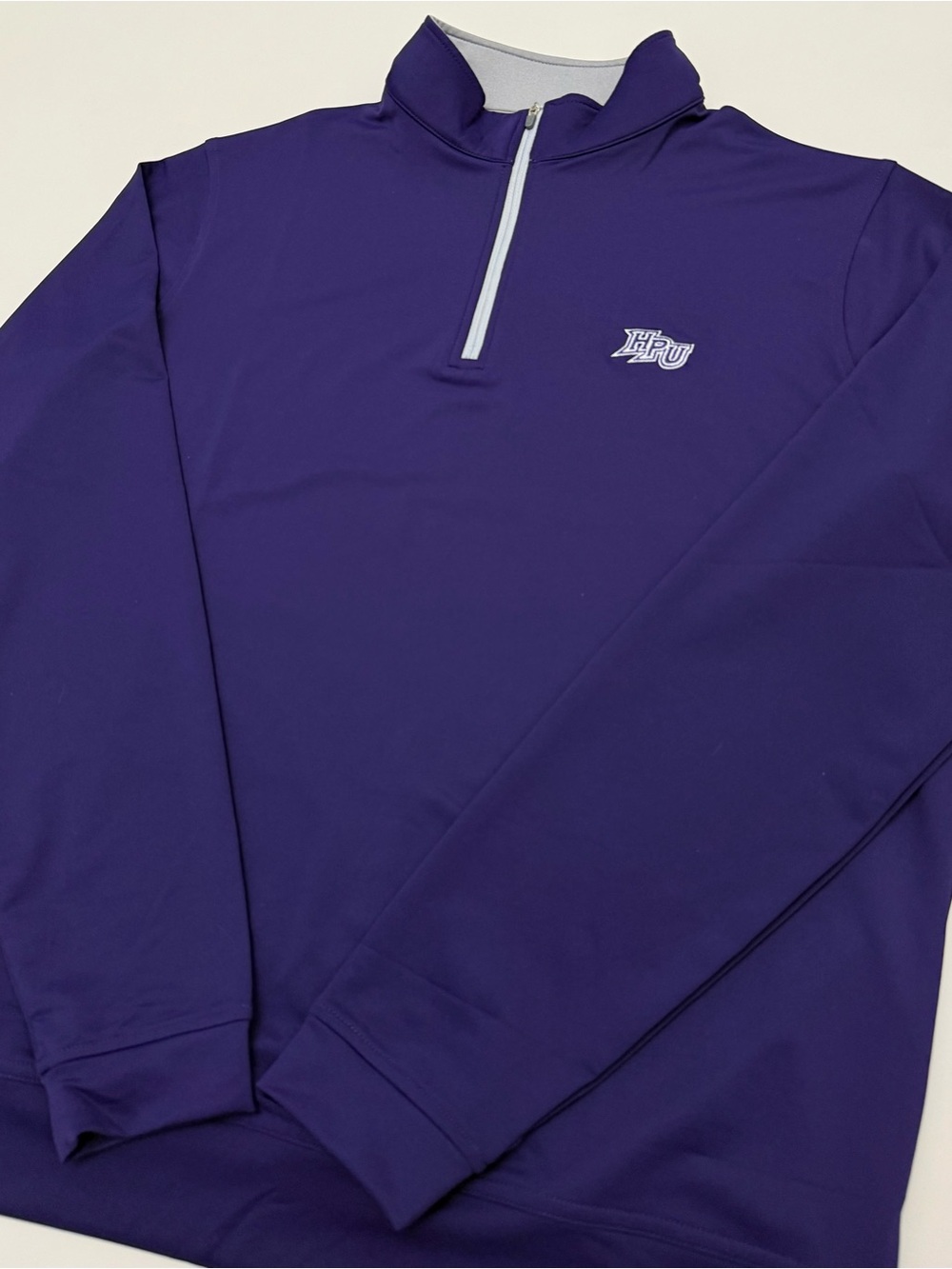 Peter Millar Golf High Point University Purple Quarter-Zip Pullover